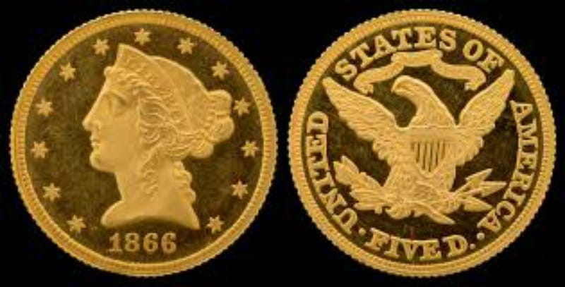 Rare 1866 Coin Donated to Church to Help Congregation Secure Its Own Building