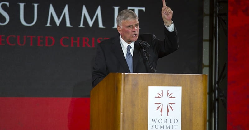 Franklin Graham Calls Persecution of Christians ‘Genocide’