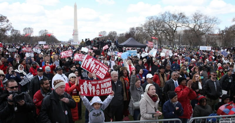 March for Marriage Participants Prepare for Event on June 17