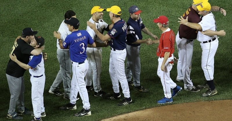 Democrats Win Congressional Baseball Game and Give Trophy to Rep. Scalise
