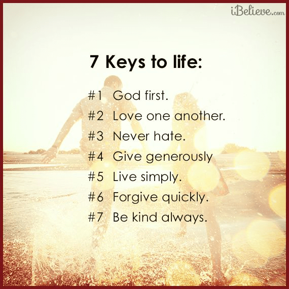 7 Keys to Life