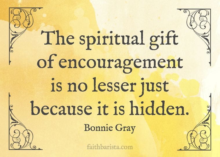 Feeling Invisible? Let Encouragement In Bonnie Gray