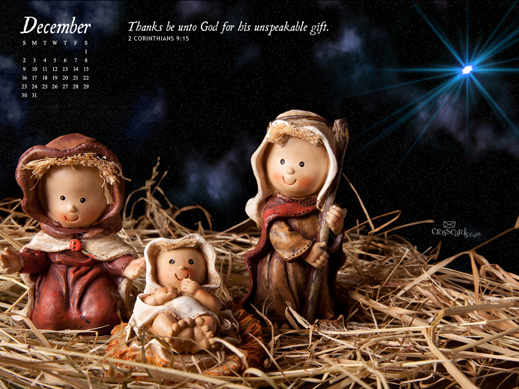 Dec 2012 - Nativity - Wallpaper