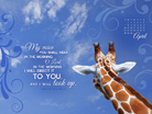 April 2013 - Psalm 5:3 NKJV - Wallpaper