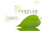 Resolve - Wallpaper