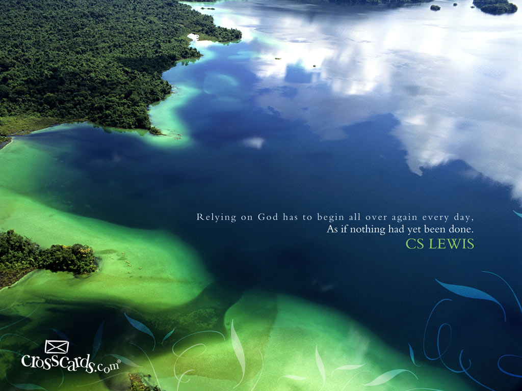 Rely on God - 1024 x 768