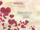 February 2010 - Hearts - Wallpaper