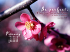 February 2010 - Be Perfect - Wallpaper