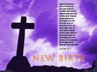 New Birth - 1 Peter 1:3-5 - Wallpaper