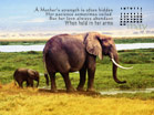 A Mother's Strength - Wallpaper