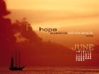 June 2010 - Hope - Wallpaper