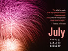 July 2010 - Fireworks - Wallpaper
