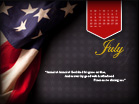 July 2012 - Flag - Wallpaper