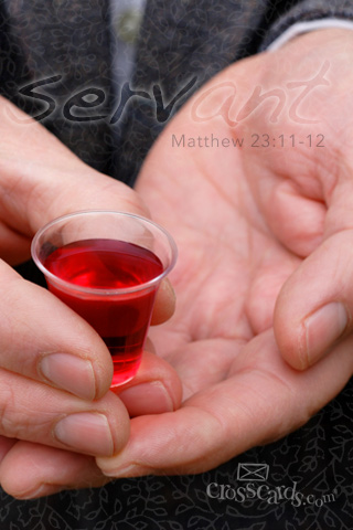 Servant - Matthew 23:11-12