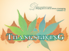 Thanksgiving  - Wallpaper
