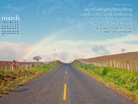 March 2013 - Saint Patrick Quote - Wallpaper