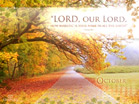 October 2011 - Psalm 8:9 - Wallpaper