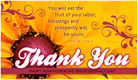 Thank You - Ecard