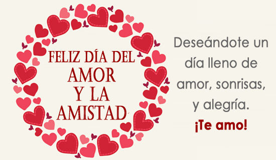 Feliz Día Del Amor Y La Amistad Tarjetas 