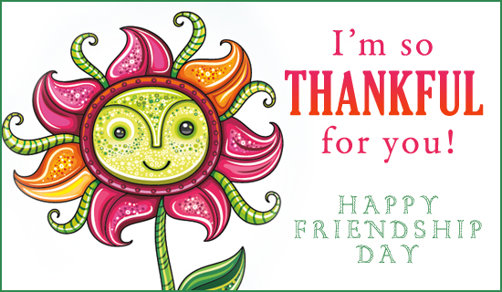 Friendship Day (8/7) - Ecard