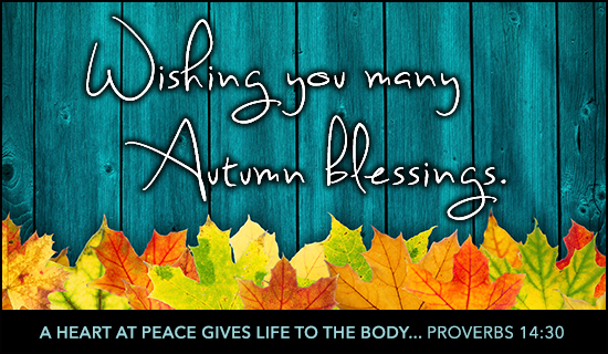 Autumn Blessings