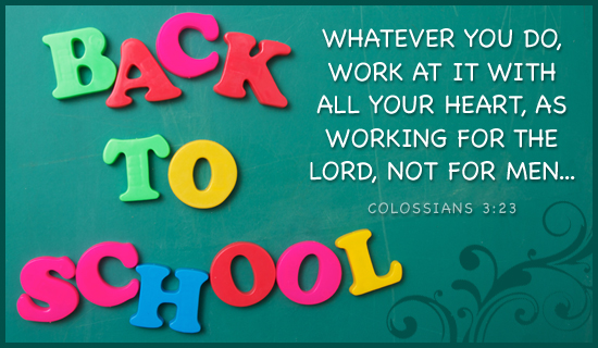 back to school religious clipart - photo #28