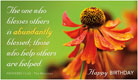 Abundantly Blessed - Ecard