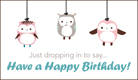 Dropping In - Ecard