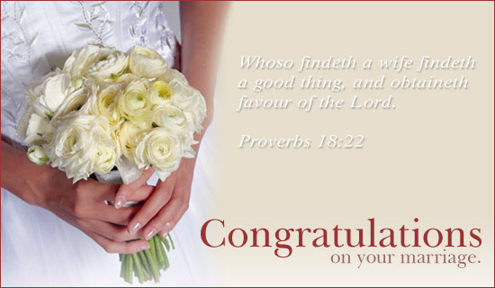 Marriage Congratulations - Wedding Ecards & Online Greeting Cards