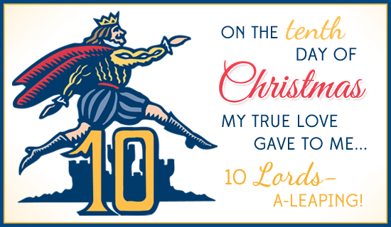 Free 10 Lords Ecard Email Free Personalized Christmas Cards Online 2750