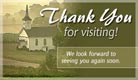 Thank You For Visiting - Ecard