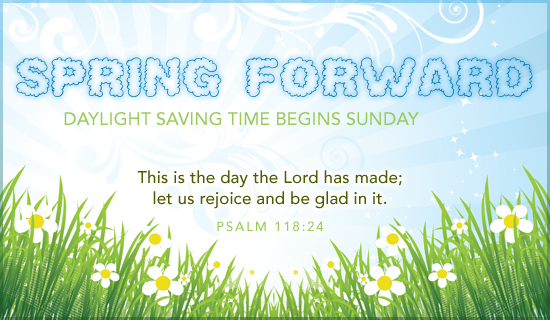 Spring Forward - Ecard