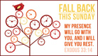 Daylight Saving Time Ends - Ecard