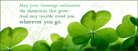 Irish Blessing - Facebook Cover