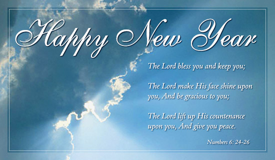 Free Numbers 6:24-26 eCard - eMail Free Personalized New Year Cards Online