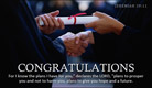 Congratulations