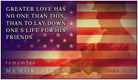 Greater Love
