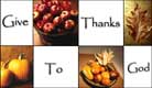 Give Thanks To God