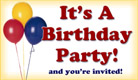It's A Birthday Party - Ecard