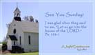See You Sunday - Ecard
