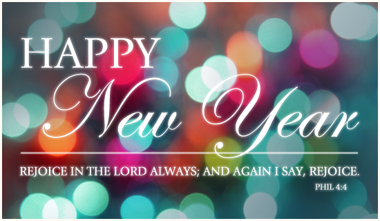 Free Rejoice in the Lord eCard - eMail Free Personalized New Year Cards