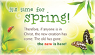 Time for Spring - Ecard
