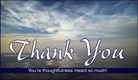 Thank You