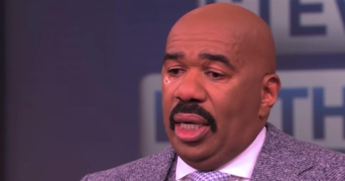 A Surprise From The Past Leaves Steve Harvey In Tears Inspirational