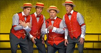 Barbershop Quartet Sings ‘In Summer’ – WOW!