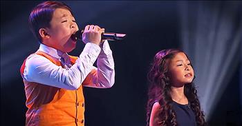 2 Talented Kids Sing Jaw-Dropping Rendition Of 'You Raise Me Up'