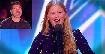 12-Year-Old's Broadway Audition Even Has Simon Smiling!