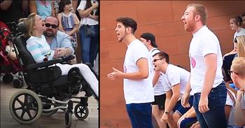 Wedding Anniversary Flash Mob For Wife With MS Left Me In Tears