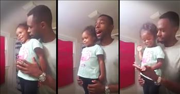 Inspirational Daddy-Daughter Morning Pep-Talk