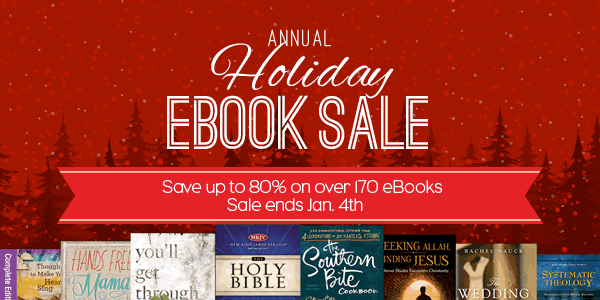 Save up to 80% on over 170 eBooks. Sale ends Jan. 4th.